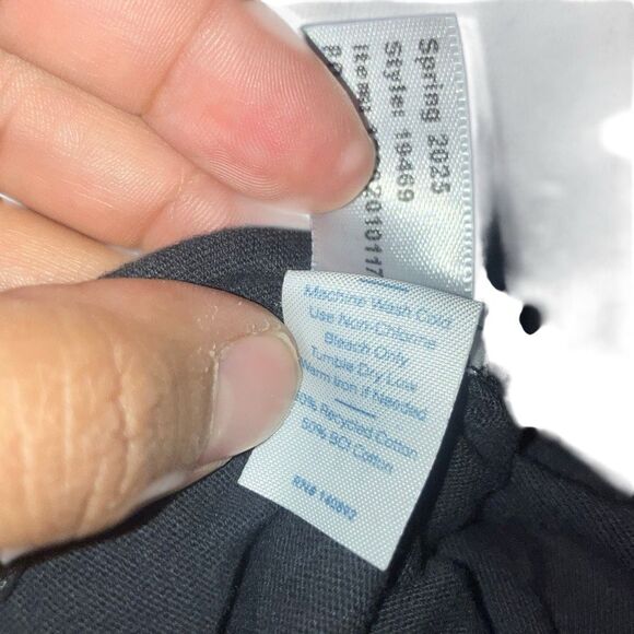 Marine Layer Black Basic T-Shirt Size Small minimalist cozy - Picture 3 of 4